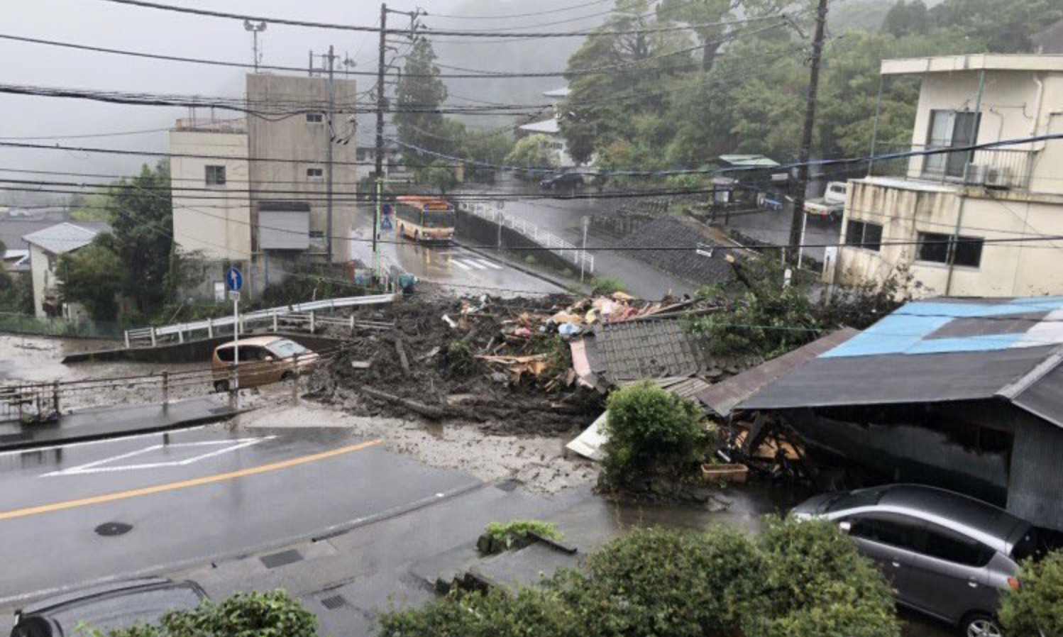 熱海の土砂崩れはどこ？避難場所まとめ！